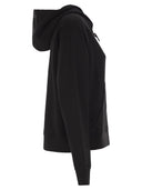 S Maxmara Smmmarea Hooded Zip Up Jersey Sweatshirt