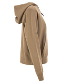 S Maxmara Smmmarea Hooded Zip Up Jersey Sweatshirt