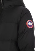 Canada Gans Lawrence Down Jacke mit schwarzem Logo