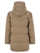 Canada Goose Lawrence Down Jacket With Black Logo