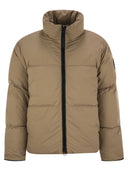 Canada Goose Lawrence Down Jacket With Black Logo