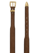 Alberto Luti Western Belt In Suede Leather