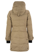Canada Goose Shelburne Padded Parka With Black Bagde