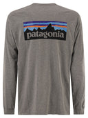 Patagonia T Shirt With Logo Long Sleeves
