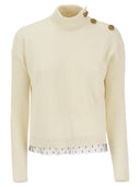 Red Valentino Wolle Blend Rollkragenpullover Pullover