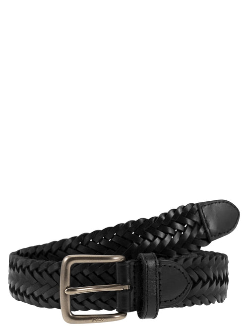 Polo Ralph Lauren Braided Calfskin Belt