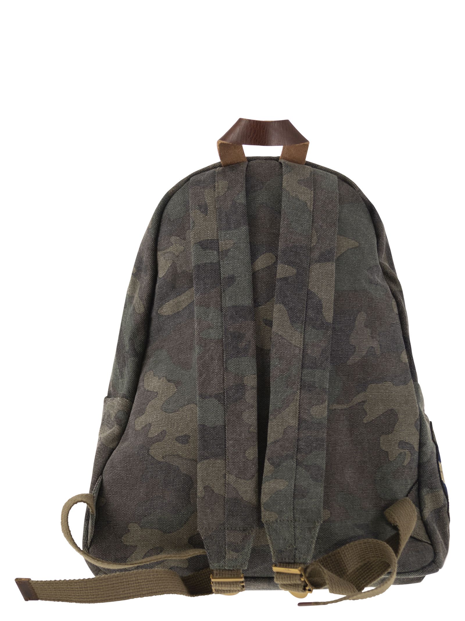 Polo Ralph Lauren Camouflage Canvas Backpack With Tiger – Balardi