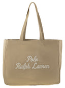 Polo Ralph Lauren Embroidered Canvas Tote