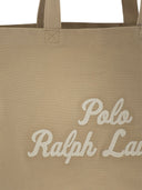 Polo Ralph Lauren Embroidered Canvas Tote