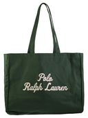 Polo Ralph Lauren Embroidered Canvas Tote