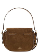 Polo Ralph Lauren Mini Polo ID Schedella in pelle scamosciata