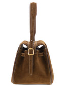 Polo Ralph Lauren Mini Polo ID Schedella in pelle scamosciata