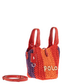 Polo Ralph Lauren Small Crocheted Polo Play Tote Bag
