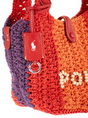 Polo Ralph Lauren Small Crocheted Polo Play Tote Bag