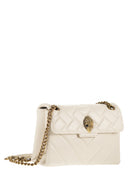 Kurt Geiger Kensington Quilted Leather Shoulder Bag With Eagle Head