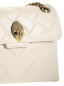 Kurt Geiger Kensington Quilted Leather Shoulder Bag With Eagle Head