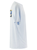 Maglietta della Patagonia in tessuto tecnico con stampa sul retro