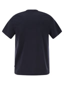 Boss Cotton Jersey T Shirt With Logo