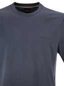 Boss katoenen jersey T-shirt met logo