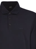 Boss Regular Fit Polo Shirt In Interlock Cotton