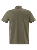 Boss Green Regular Fit Polo Shirt In Stretch Recycled Cotton And Polyester