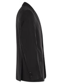 Boss Slim Fit Blazer In Virgin Wool Serge
