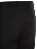Boss Pantalon Slim Fit En Laine Vierge Serge