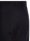 Boss Pantalon Slim Fit En Laine Vierge Serge