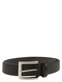 Boss Nappa Leather Belt With Pin Buckle