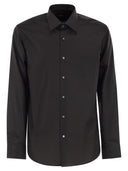 Boss Regular Fit Shirt In Easy Iron Cotton Poplin