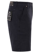 Boss Stretch Cotton Chino Shorts In Modern Regular Fit