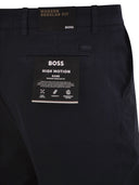 Boss Stretch Cotton Chino Shorts In Modern Regular Fit