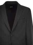 Boss Stretch Virgin Wool Blend Suit