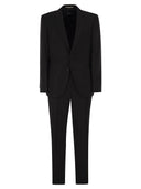 Boss Regular Fit-dress i ull- og elastanblanding