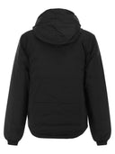 Canada Goose Lodge Hooded Down Jacket With Matt Finish