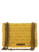 Kurt Geiger Kensington Woven Bag With Jewel Floral Embellishments