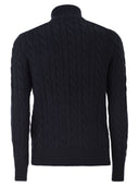 Polo Ralph Lauren Cotton Cable Knit Jumper With Zip Fastening