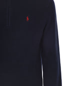 Polo Ralph Lauren Cotton Jumper With Zip Fastening