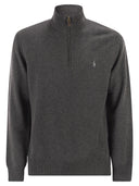 Polo Ralph Lauren Wool Pullover With Half Zip