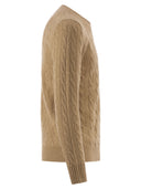 Polo Ralph Lauren Wool And Cashmere Cable Knit Sweater