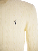 Polo Ralph Lauren Wool And Cashmere Cable Knit Sweater