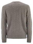 Polo Ralph Lauren Wool And Cashmere Cable Knit Sweater