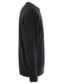 سويت شيرت بولو رالف لورين مزدوج الحياكة بياقة دائرية