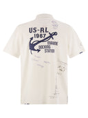 Polo Ralph Lauren Piqué Polo Shirt With Classic Fit Graphics