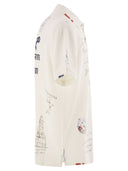Polo Ralph Lauren Piqué Polo Shirt With Classic Fit Graphics
