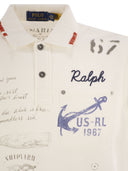 Polo Ralph Lauren Piqué Polo Shirt With Classic Fit Graphics