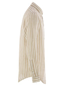 Polo Ralph Lauren Custom Fit Striped Linen Shirt