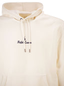 Felpa con cappuccio Polo Ralph Lauren in maglia doppia