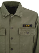 Polo Ralph Lauren Cotton Military Inspired Overshirt Jacket