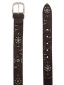 Alberto Luti dunkelbrauner Gürtel